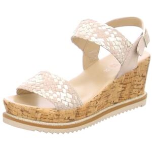 ARA Parma sandal för kvinnor, Sand platina multi, 36 EU ARA Parma sandal för kvinnor, Sand platina multi, 36 EU