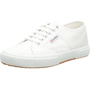Superga kvinnor 2750-plus bomull unisex låga sneakers, Vit, 38 EU Superga kvinnor 2750-plus bomull unisex låga sneakers, Vit, 38 EU