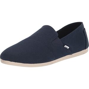 TOMS Dam Redondo Loafer Flat, Marinblå kanvas, 40 EU TOMS Dam Redondo Loafer Flat, Marinblå kanvas, 40 EU