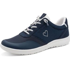 MARCO TOZZI dam 2–23768-46 sneakers, vit/marinblå, 36 EU MARCO TOZZI dam 2–23768-46 sneakers, vit/marinblå, 36 EU