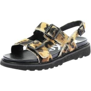 Kickers Dam Neo platt sandal, kamelleopard, 41 EU, Kamel leopard, 41 EU Kickers Dam Neo platt sandal, kamelleopard, 41 EU, Kamel leopard, 41 EU