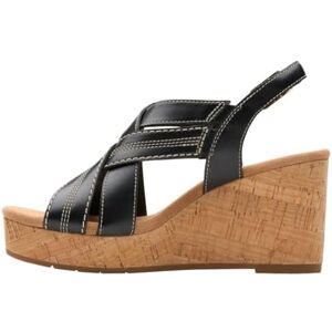 Clarks Sabina Sling Womens Black/Black, 5.5 Clarks Sabina Sling Womens Black/Black, 5.5