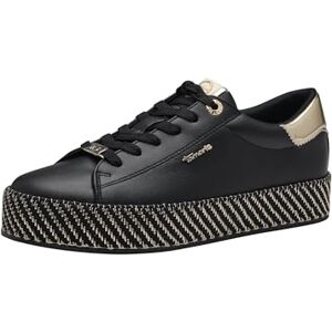 Tamaris dam 1-23713-42 sneakers, svart/guld, 37 EU, Svart guld, 37 EU Tamaris dam 1-23713-42 sneakers, svart/guld, 37 EU, Svart guld, 37 EU