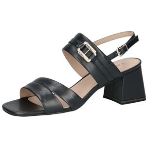 CAPRICE Damsandaler med klack av läder eleganta, Havsnappa, 39 EU CAPRICE Damsandaler med klack av läder eleganta, Havsnappa, 39 EU