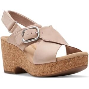 Clarks dam Giselle duva kil sandal, Sand Nubuck, 36 EU Clarks dam Giselle duva kil sandal, Sand Nubuck, 36 EU