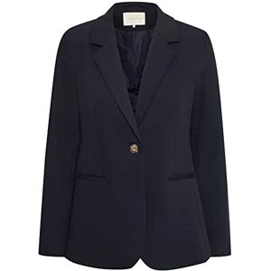 KAFFE Kasakura affärer casual kavaj dam, Midnight Marine, 32 KAFFE Kasakura affärer casual kavaj dam, Midnight Marine, 32