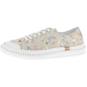 Andrea Conti dam låga topp sneakers sneakers, Beige kombinerad, 38 EU Andrea Conti dam låga topp sneakers sneakers, Beige kombinerad, 38 EU