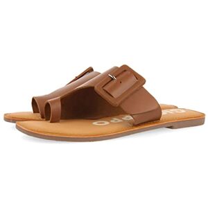 GIOSEPPO Yamba platt sandal för kvinnor, Cuero, 3.5 UK GIOSEPPO Yamba platt sandal för kvinnor, Cuero, 3.5 UK