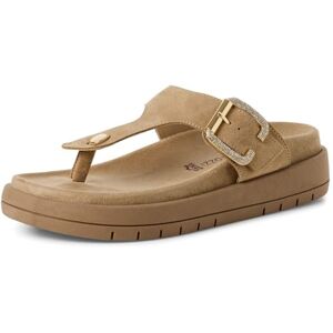 MARCO TOZZI Damer 2–27581-44 sandal, Beige, 40 EU MARCO TOZZI Damer 2–27581-44 sandal, Beige, 40 EU