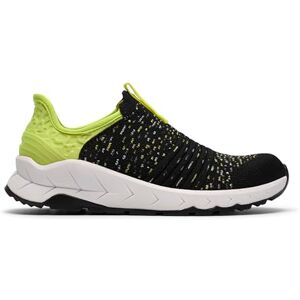 Clarks Selva Step K Childrens Black/Lime, 12 Clarks Selva Step K Childrens Black/Lime, 12