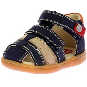 Kickers Pojke Unisex Kinder POD Sandal, Marinblå Beige Orange, 24 EU, Marinbeige orange, 24 EU Kickers Pojke Unisex Kinder POD Sandal, Marinblå Beige Orange, 24 EU, Marinbeige orange, 24 EU