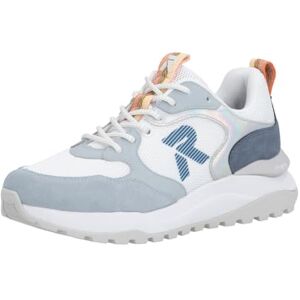 Rieker W2506, låga sneakers för kvinnor, vit, 40 EU Rieker W2506, låga sneakers för kvinnor, vit, 40 EU