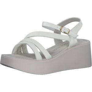 MARCO TOZZI dam, läder, 2–28009-42 sandal med klack, Sten, 40 EU MARCO TOZZI dam, läder, 2–28009-42 sandal med klack, Sten, 40 EU