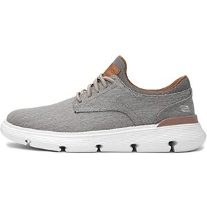 Skechers herr Garza Js-m01853 Loafer Flat, Taupe canvas, 43 EU Skechers herr Garza Js-m01853 Loafer Flat, Taupe canvas, 43 EU