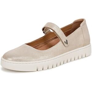 Vionic kvinnors Uptown Maryjane Mary Jane Flat, Gold Suede, 8 UK, Guld mocka, 41 EU Vionic kvinnors Uptown Maryjane Mary Jane Flat, Gold Suede, 8 UK, Guld mocka, 41 EU