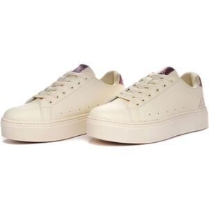 Kappa Isabel Sneaker-logotyp, dam, beige LT-lila, 38 EU Kappa Isabel Sneaker-logotyp, dam, beige LT-lila, 38 EU