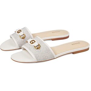 GUESS Hammi sandal för kvinnor, Dove 150, 38.5 EU GUESS Hammi sandal för kvinnor, Dove 150, 38.5 EU
