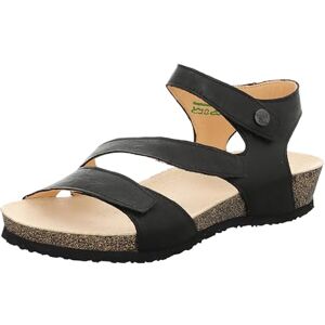 Think! Damen DUMIA chromfrei gegerbte nachhaltige Sandale, SCHWARZ 0000 Think! Damen DUMIA chromfrei gegerbte nachhaltige Sandale, SCHWARZ 0000