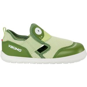 Viking Alv Barefoot Paw Sandal, Ljusgrön, 28 EU Viking Alv Barefoot Paw Sandal, Ljusgrön, 28 EU