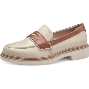 Tamaris COMFORT Damtofflor av läder eleganta, Elfenbenskam, 38 EU Tamaris COMFORT Damtofflor av läder eleganta, Elfenbenskam, 38 EU
