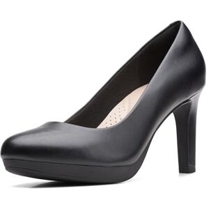Clarks Ambyr Joy dam Pump ,Svart läder ,36.5 EU Bred Clarks Ambyr Joy dam Pump ,Svart läder ,36.5 EU Bred