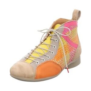 Think! Damen GUAD2 chromfrei gegerbte nachhaltige Stiefelette, FUXIA/KOMBI 9090 Think! Damen GUAD2 chromfrei gegerbte nachhaltige Stiefelette, FUXIA/KOMBI 9090