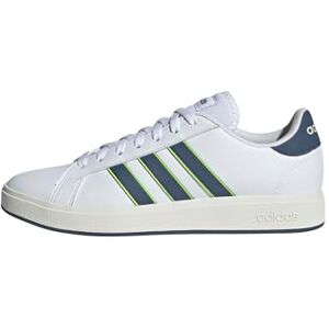 adidas För Män Grand Court Base 2.0 Shoes, ftwr white/preloved ink/off white, 36 EU adidas För Män Grand Court Base 2.0 Shoes, ftwr white/preloved ink/off white, 36 EU