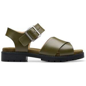 Clarks Orinoco Cross Womens Dark Olive Lea, 8 Clarks Orinoco Cross Womens Dark Olive Lea, 8