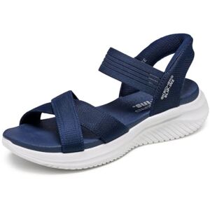Skechers Dam Ultra Flex 3.0-Never fina händer fria slip-in-sandaler, Marinblå, 36 EU Skechers Dam Ultra Flex 3.0-Never fina händer fria slip-in-sandaler, Marinblå, 36 EU