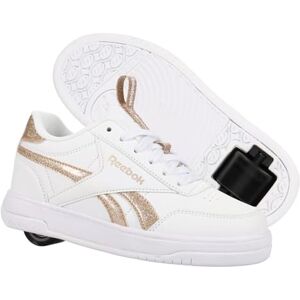 Heelys Unisex-vuxen Reebok Cl Court låg (liten stor barnsko med hjul, Vitt, 9 US Women/8 US Men Heelys Unisex-vuxen Reebok Cl Court låg (liten stor barnsko med hjul, Vitt, 9 US Women/8 US Men