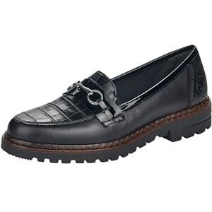Rieker Dam 5462 Loafer, svart, 36 EU Rieker Dam 5462 Loafer, svart, 36 EU