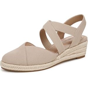 LifeStride kvinnors Kimball Espadrille kil sandal, Mör brungrå, 6.5 UK Wide LifeStride kvinnors Kimball Espadrille kil sandal, Mör brungrå, 6.5 UK Wide