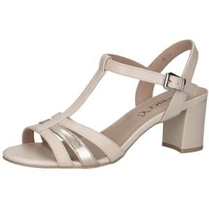 CAPRICE Sandaler 9–28308-42 G-bredd, Kräm guld, 38 EU CAPRICE Sandaler 9–28308-42 G-bredd, Kräm guld, 38 EU
