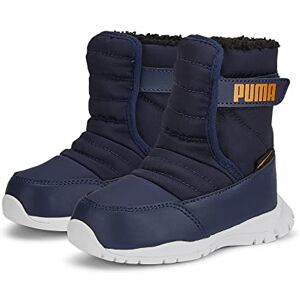 PUMA Unisex barn Nieve Boot WTR Ac Inf sneakers, Peacoat vibrant orange blå, 21 EU PUMA Unisex barn Nieve Boot WTR Ac Inf sneakers, Peacoat vibrant orange blå, 21 EU