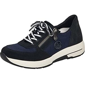 Rieker N8451 dam Sneaker, Blau , 36 EU Rieker N8451 dam Sneaker, Blau , 36 EU