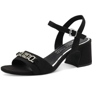 MARCO TOZZI Damer 2-88304-44 sandal med klack, svart, 41 EU MARCO TOZZI Damer 2-88304-44 sandal med klack, svart, 41 EU