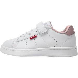 Levi's Avenue Top Velcro elastisk spets sneaker, rosa, 32 EU, rosa, 32 EU Levi's Avenue Top Velcro elastisk spets sneaker, rosa, 32 EU, rosa, 32 EU