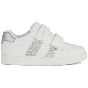 Geox flicka J Eclyper Girl A sneakers, Vitt silver, 34 EU Geox flicka J Eclyper Girl A sneakers, Vitt silver, 34 EU