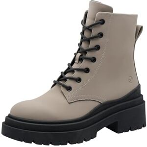 Tamaris Damen spetskänga för kvinnor platt 1-25229-45 ankel, Taupe, 4 UK, Mullvadsbrunt, 37 EU Tamaris Damen spetskänga för kvinnor platt 1-25229-45 ankel, Taupe, 4 UK, Mullvadsbrunt, 37 EU