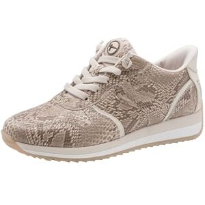 Tamaris Comfort dam Low 8-83735-46 sneakers, Beige Snake, 41 EU Tamaris Comfort dam Low 8-83735-46 sneakers, Beige Snake, 41 EU