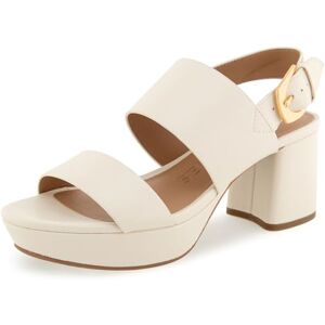 Aerosoles dam Camilia klackad sandal, Äggnog fuskläder, 37.5 EU Aerosoles dam Camilia klackad sandal, Äggnog fuskläder, 37.5 EU