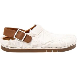 ART 2024 Kassel, Unisex Platta Sandaler, Vuxen, Vita, Läder, 44 EU ART 2024 Kassel, Unisex Platta Sandaler, Vuxen, Vita, Läder, 44 EU