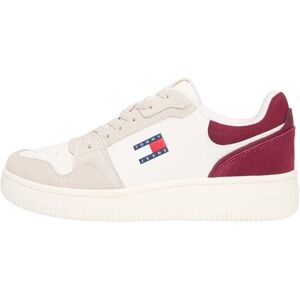 Tommy Jeans dam TJW retro korg sneaker EN0EN02917 låg topp, beige (Gulf Sand/Deep Dahlia), 3,5 UK, Beige Gulf Sand Djup Dahlia, 36 EU Tommy Jeans dam TJW retro korg sneaker EN0EN02917 låg topp, beige (Gulf Sand/Deep Dahlia), 3,5 UK, Beige Gulf Sand Djup Dahlia, 36 EU