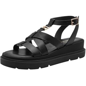 Tamaris Damen 1-28709-46 kil sandal, svart, 6,5 UK Tamaris Damen 1-28709-46 kil sandal, svart, 6,5 UK