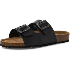 MARCO TOZZI Damer 2–27405-44 sandal, svart, 39 EU MARCO TOZZI Damer 2–27405-44 sandal, svart, 39 EU