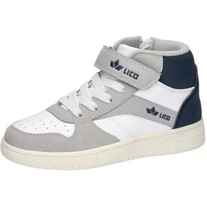 Lico Chad VS High sneakers, vit/grå/marinblå, 36 EU, Vit grå marin, 36 EU Lico Chad VS High sneakers, vit/grå/marinblå, 36 EU, Vit grå marin, 36 EU