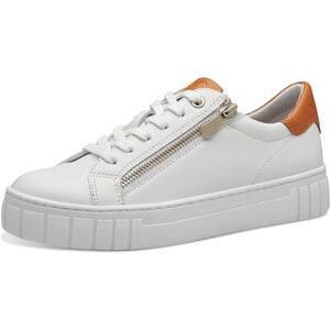 MARCO TOZZI dam, Feel ME fotsäng, utbytbar fotsäng, mjukt foder, vegansk, 2–23764–41 sneakers, vit comb, 38 EU, Vit kam, 38 EU MARCO TOZZI dam, Feel ME fotsäng, utbytbar fotsäng, mjukt foder, vegansk, 2–23764–41 sneakers, vit comb, 38 EU, Vit kam, 38 EU