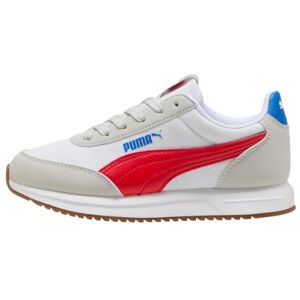 PUMA Unisex barn R78 Lightwind Jr Sneaker, Cool ljusgrå mörk karmosinröd vit, 4.5 UK PUMA Unisex barn R78 Lightwind Jr Sneaker, Cool ljusgrå mörk karmosinröd vit, 4.5 UK
