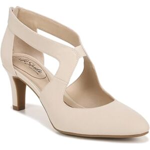 LifeStride Women's Giovanna 2 Pump, Almond, 10 LifeStride Women's Giovanna 2 Pump, Almond, 10