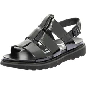 Kickers Dam NEOSINEAD Platt sandal, svart lackerad, 36 EU, Svart lack, 36 EU Kickers Dam NEOSINEAD Platt sandal, svart lackerad, 36 EU, Svart lack, 36 EU